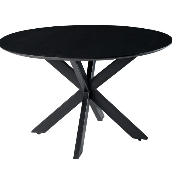 Oslo Black Round 130 cm