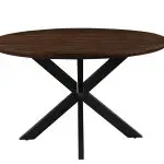 Jesper Round Brown 130cm