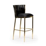 HORDIA 70 kruk, zwart/gouden poot