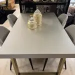 Eettafel pinto 160x100 Champagne