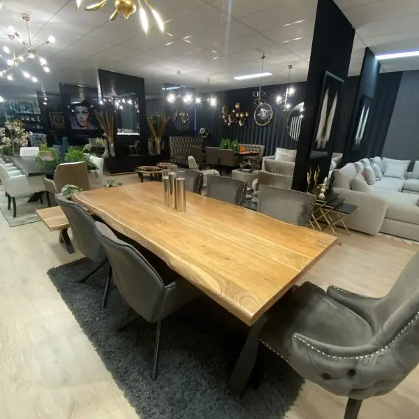 100% Boomstam Eettafel Acacia 240x100