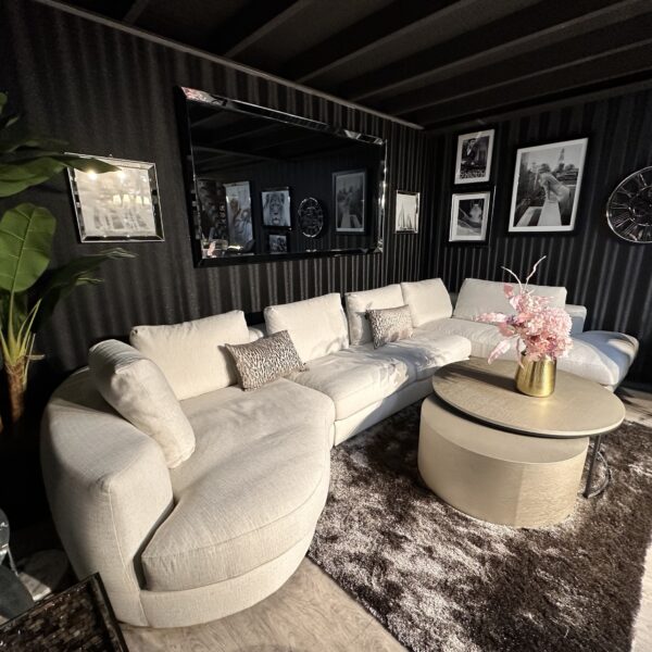 Bankstel Giovanni – Met donzen kussens voor ultiem comfort