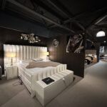 Boxspring Leonidas – Elektrisch verstelbaar in wit (180x200 cm)