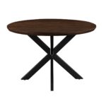 Jesper Round Brown 120cm