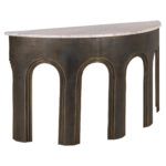 Console Sanchis brass antique