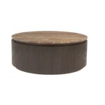Salontafel Russo brown 90Ø