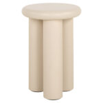 Bijzettafel Elbaz beige 35Ø
