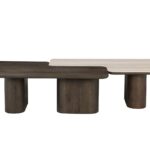 Salontafel Nando brown (Set of 2)