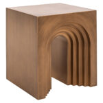 Bijzettafel Vevey brushed gold