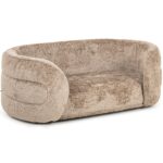 Hondenbed Bingo taupe chenille