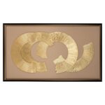 Wall art Eden black/gold