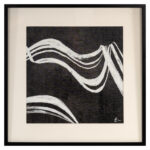 Wall art Jozy black/white