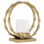 Windlicht Merlyn gold small